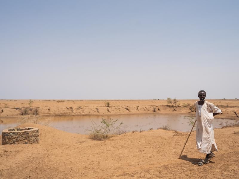 “It gave us hope that we can grow diverse crops,” said Ramadan, a farmer standing along the Kalahoot canal that provides reliable water to crow produce.