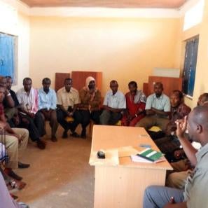 Group of people meeting
